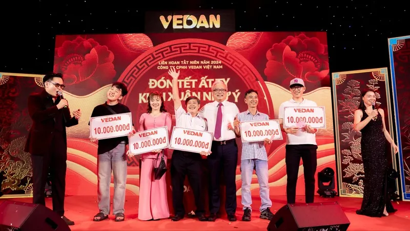 Liên hoan tất niên 2024 “Đón Tết Ất Tỵ - Khai xuân Như ý” tại Công ty Vedan Việt Nam