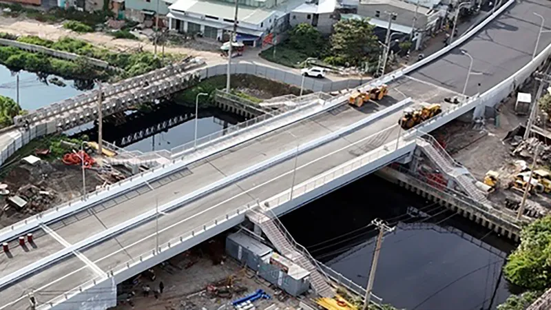 Hàng loạt công trình giao thông trọng điểm tại TPHCM: Tập trung thi công, sớm đưa vào sử dụng