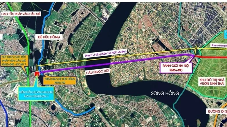 Hà Nội kiến nghị xây cầu Ngọc Hồi kết nối Hưng Yên