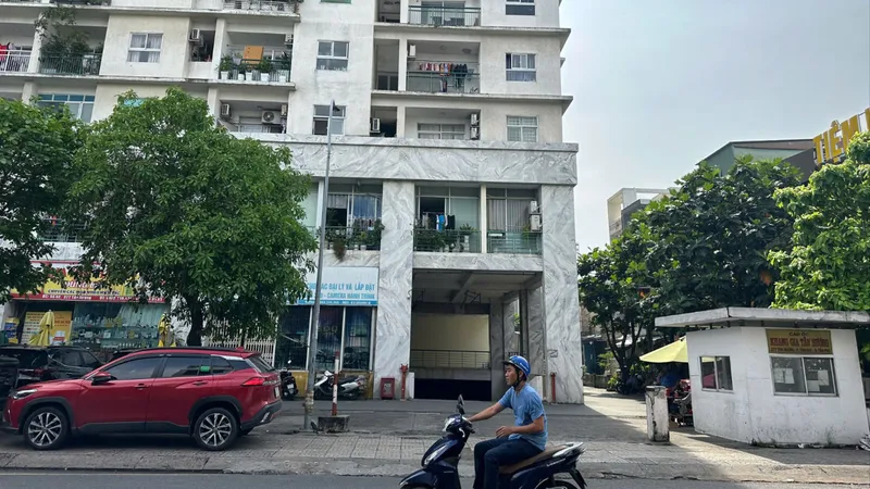 Chung cư Khang Gia Tân Hương, quận Tân Phú chưa được cấp sổ hồng. Ảnh: THANH HIỀN