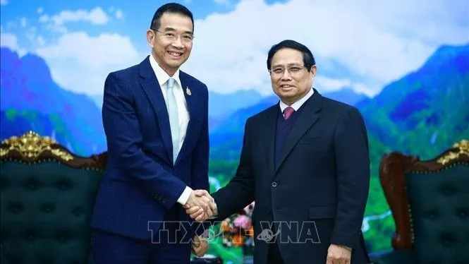 Thủ tướng Phạm Minh Chính tiếp Bộ trưởng Bộ Ngoại giao Thái Lan