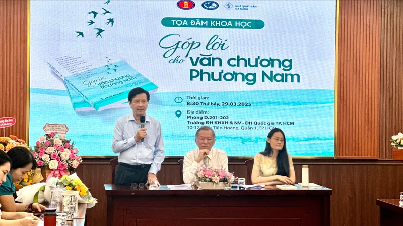 Góp tấm lòng với văn chương phương Nam 