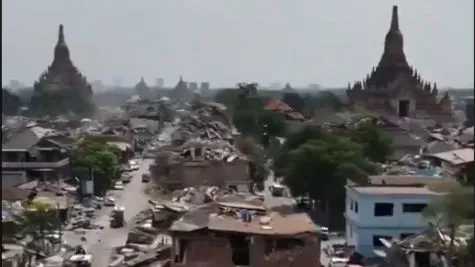 Động đất ở Myanmar: "Thành phố 10.000 ngôi chùa" tuyệt đẹp gần như bị xóa sổ