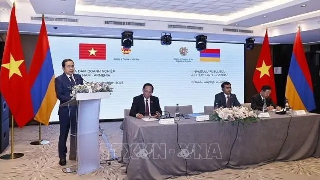 Chủ tịch Quốc hội Trần Thanh Mẫn dự Tọa đàm Doanh nghiệp Việt Nam - Armenia