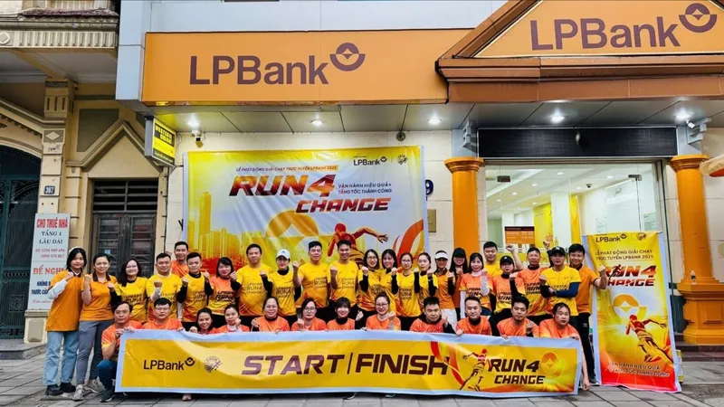 Giải chạy trực tuyến LPBank Run4change 2025: Ngày hội thể thao lan tỏa thông điệp nhân văn sâu sắc