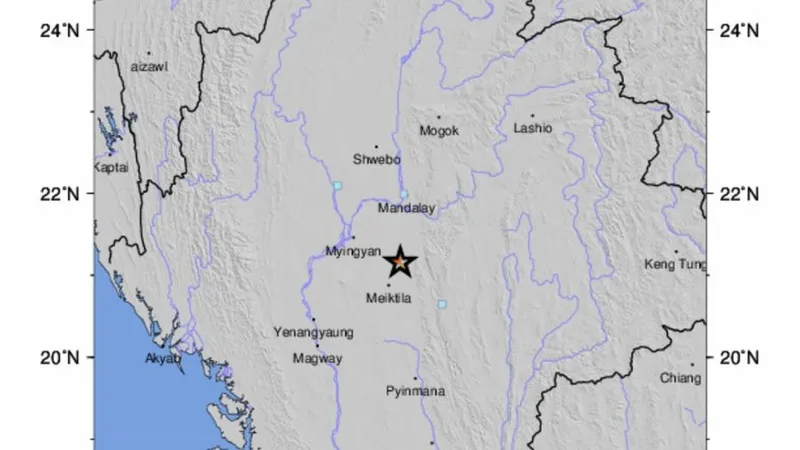 Liên tục động đất tại Myanmar, cảnh báo các đứt gãy ở Việt Nam có thể “thức giấc”