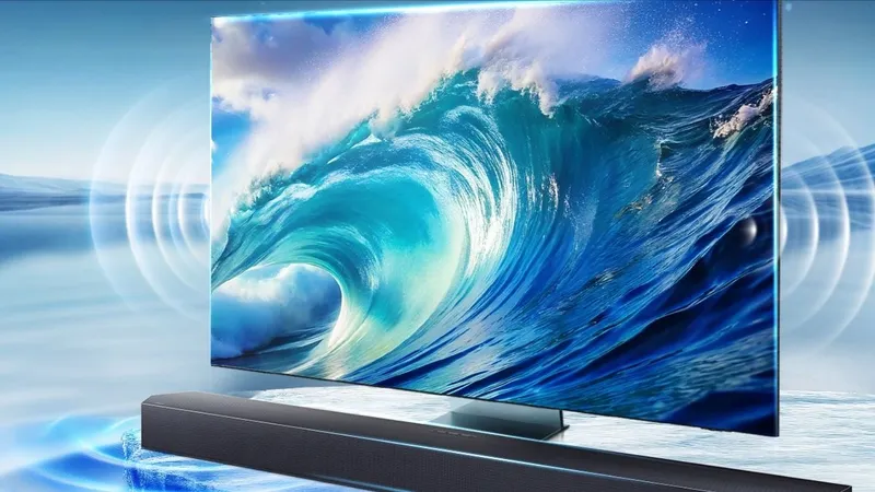 Dòng loa thanh Samsung 2025 với chất lượng âm thanh được tối ưu bởi AI
