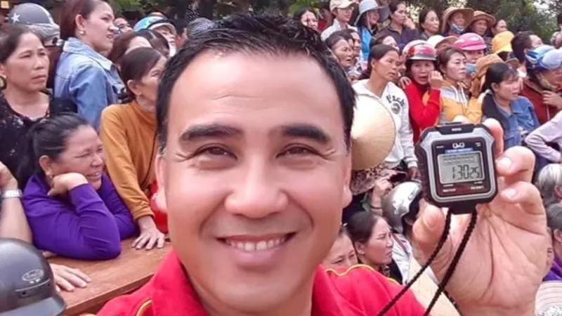 Nghệ sĩ Quyền Linh, Phó Chủ tịch Hội Điện ảnh Việt Nam. Ảnh FBNV