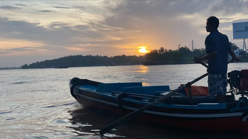 Một góc bến Ninh Kiều, TP Cần Thơ