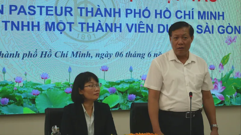Sapharco và Viện Pasteur TPHCM hợp tác chăm sóc sức khỏe cộng đồng