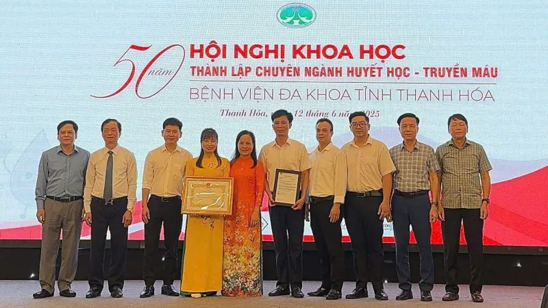 Trung tâm Huyết học và Truyền máu Thanh Hóa đạt Chứng nhận EU-GMP 