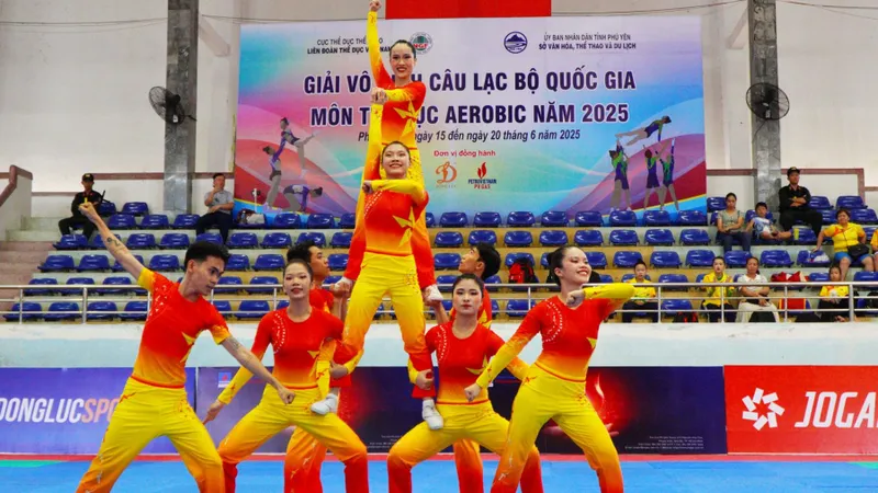 Khởi tranh Giải vô địch các CLB quốc gia môn Thể dục Aerobic tại Phú Yên