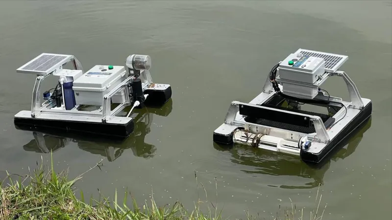 Robot AquaRover. Ảnh: Focus Malaysia