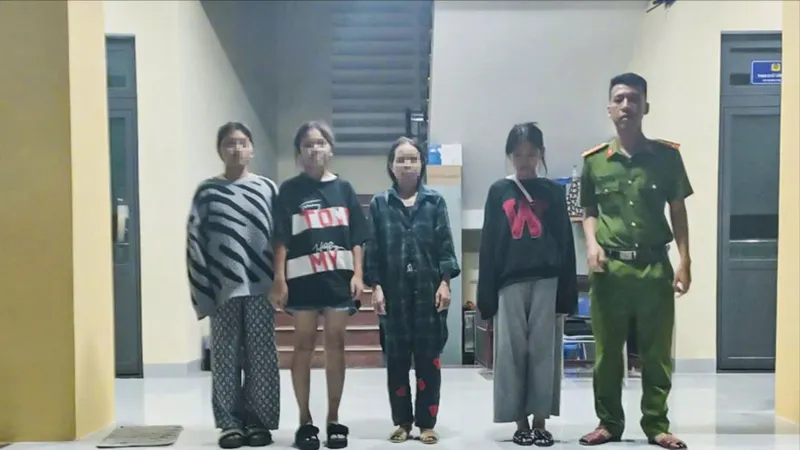 Quảng Ngãi: Giải cứu 3 bé gái bị dụ dỗ lao động ngoài tỉnh