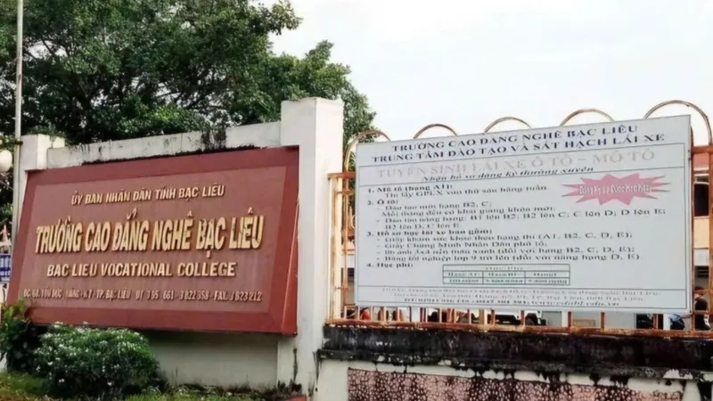 Phát hiện hàng loạt sai phạm tại Trường Cao đẳng nghề Bạc Liêu 