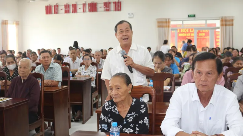 Cử tri phường Thuận An, TPHCM kiến nghị nhiều vấn đề dân sinh