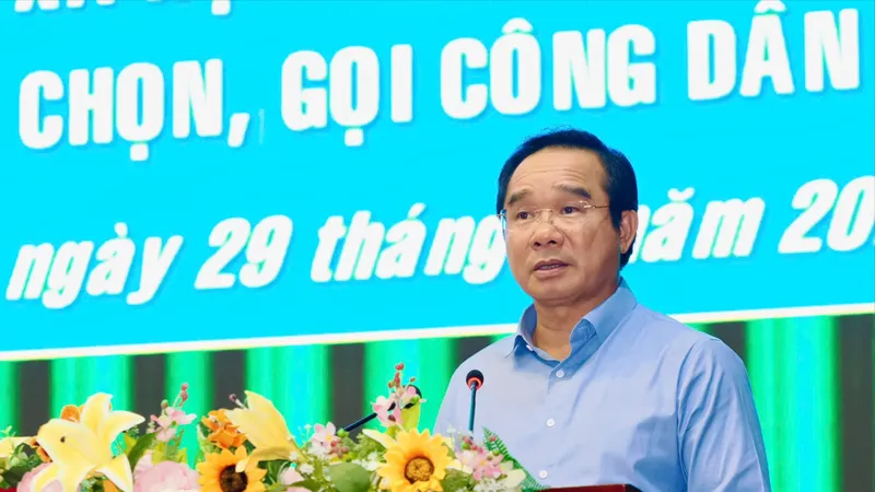 TPHCM: Hoàn thành xét duyệt nghĩa vụ quân sự trước ngày 31-8 