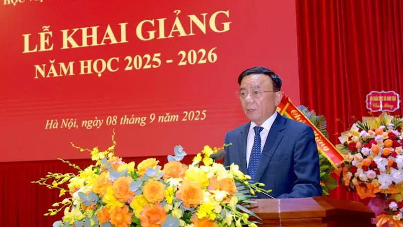 Học viện Chính trị quốc gia Hồ Chí Minh khai giảng năm học 2025-2026