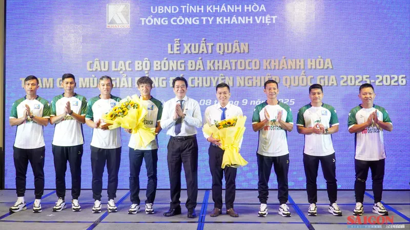 Đội bóng Khánh Hòa đặt mục tiêu trụ giải hạng Nhất 2025-2026