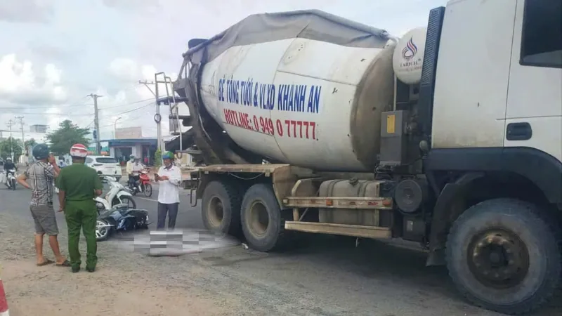 Hiện trường vụ tai nạn giao thông