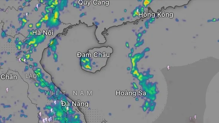 Miền Nam sắp có mưa to