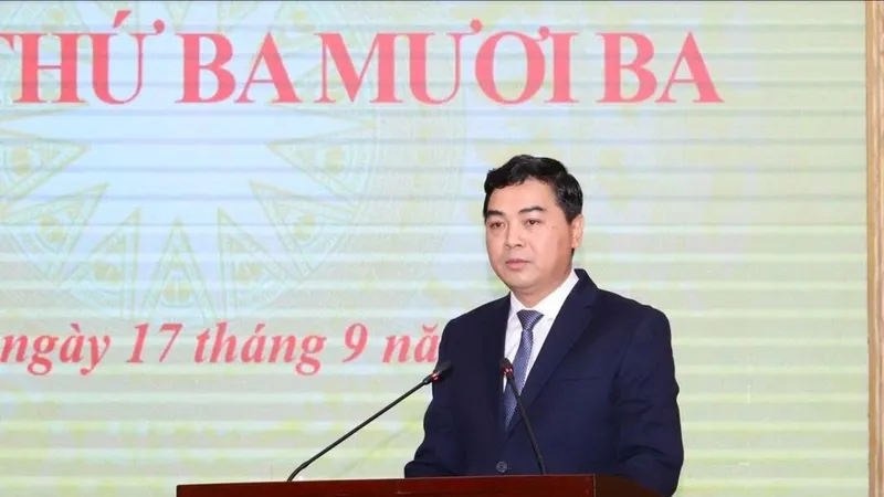 Đồng chí Nguyễn Hoài Anh giữ chức Chủ tịch UBND tỉnh Thanh Hóa