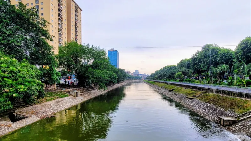 Hà Nội dự kiến làm công viên dọc hai bên sông Tô Lịch
