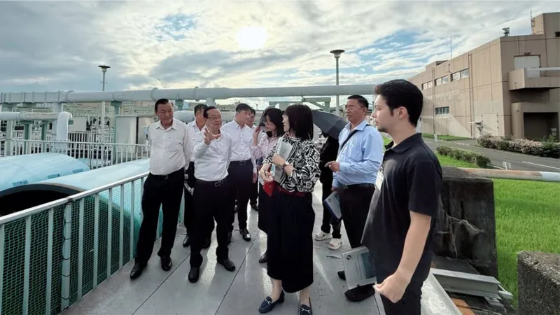 TPHCM tham khảo mô hình xử lý nước thải, tái sử dụng nước và quản lý tài nguyên nước của Nhật Bản