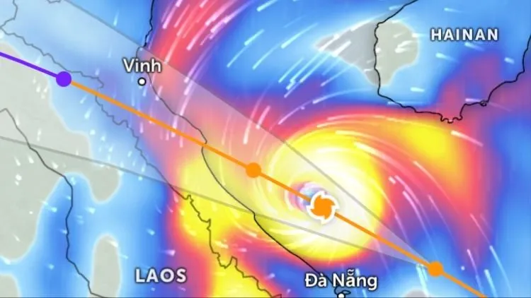 Miền Trung đề phòng gió bão giật cấp 16