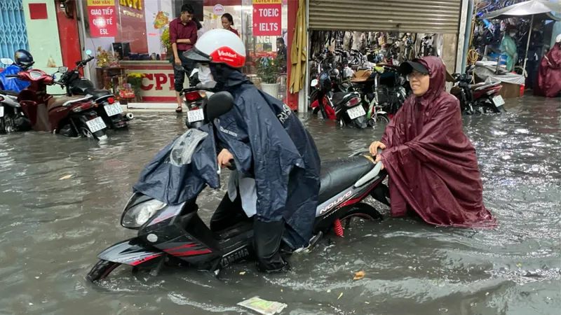Đề xuất xây hồ ngầm dưới sân bóng đá để chống ngập khu vực chợ Thủ Đức