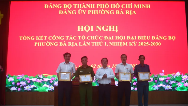Phường Bà Rịa (TPHCM): Gắn trách nhiệm người đứng đầu với công tác tiếp dân, giải quyết kiến nghị