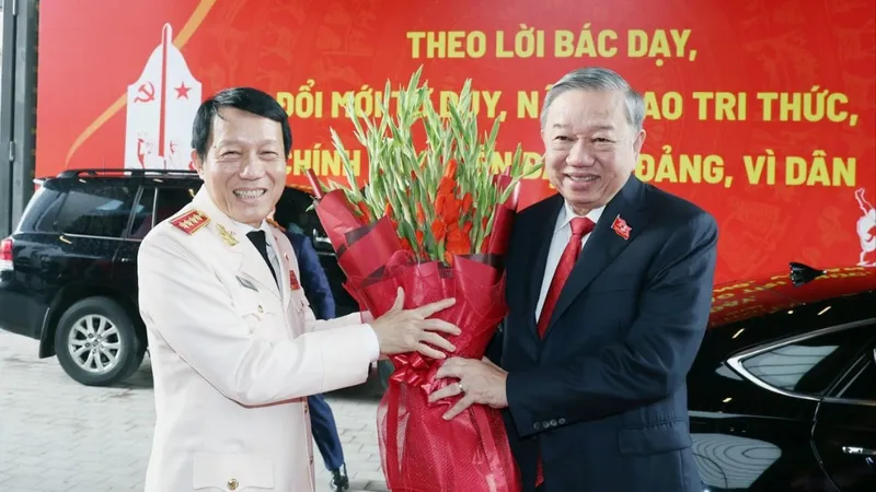 Tổng Bí thư Tô Lâm mong muốn lực lượng Công an nhân dân có phong trào "ba nhất"