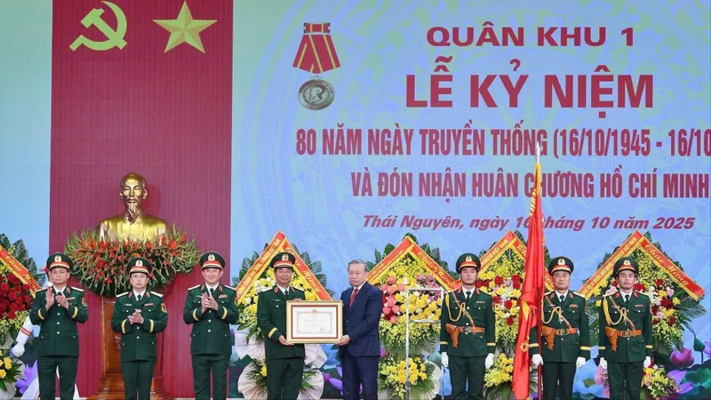 Quân khu 1 tập trung củng cố tiềm lực, xây dựng thế trận chiến tranh nhân dân vững chắc