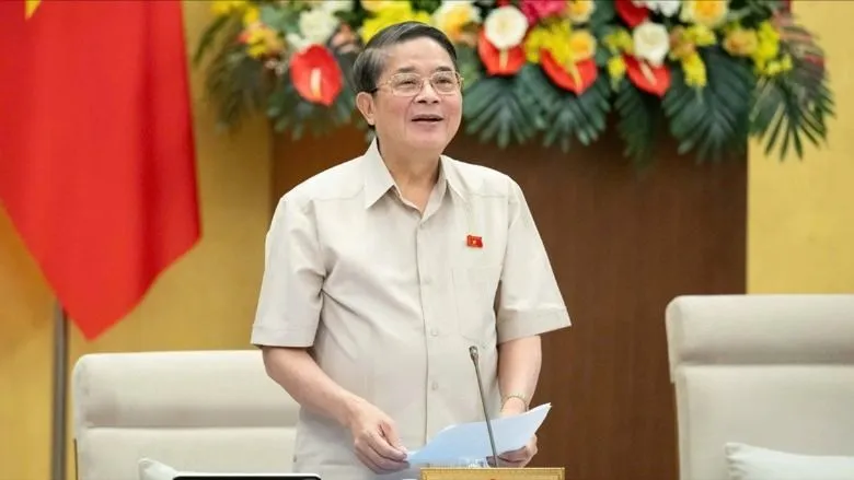 Phó Chủ tịch Quốc hội Nguyễn Đức Hải điều hành phiên họp 