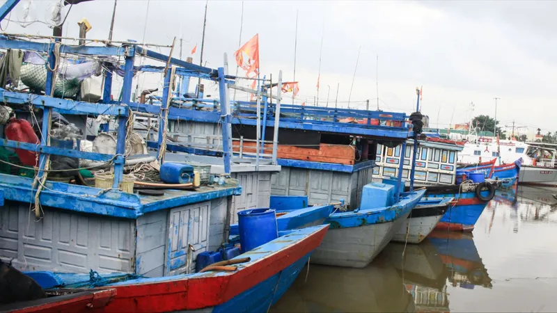 Hoàn thành kêu gọi tàu thuyền vào nơi neo đậu trước 15 giờ ngày 21-10