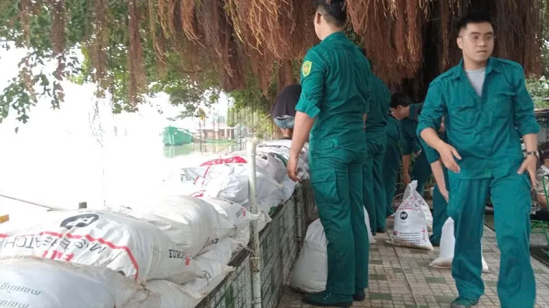 Nỗ lực ứng phó triều cường dâng cao
