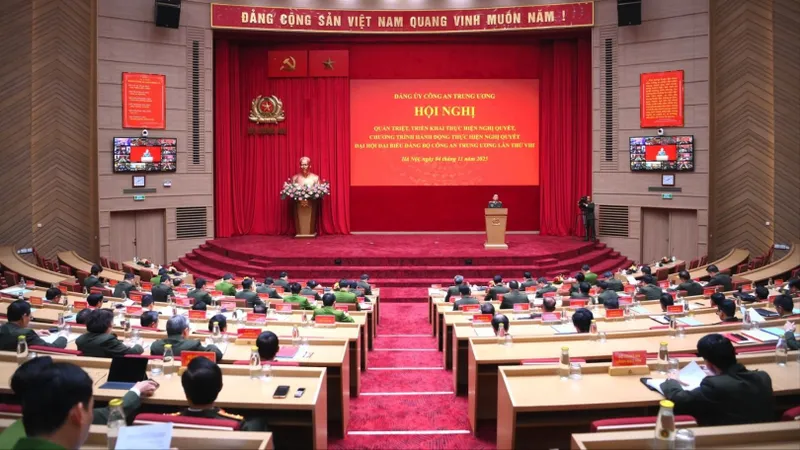Bộ Công an phát động phong trào thi đua ba nhất trong toàn lực lượng