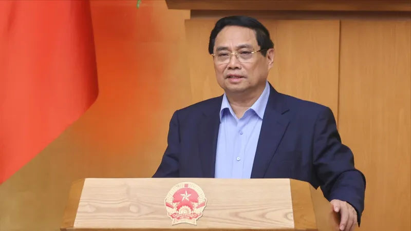 Thủ tướng yêu cầu xác định các nhiệm vụ, giải pháp trọng tâm thời gian tới trong từng lĩnh vực cụ thể. Ảnh: VIẾT CHUNG