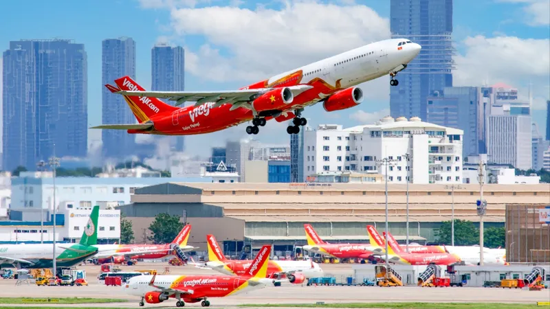 Vietjet thuộc nhóm thương hiệu hàng không lớn nhất ASEAN 2025