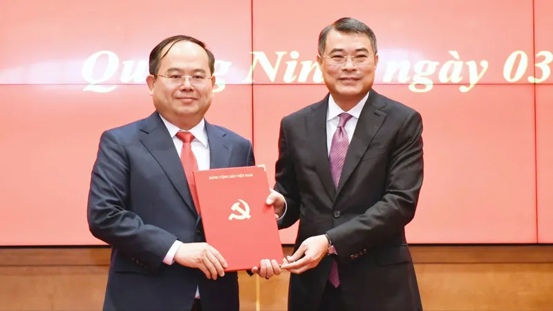 Đồng chí Quản Minh Cường giữ chức Bí thư Tỉnh ủy Quảng Ninh