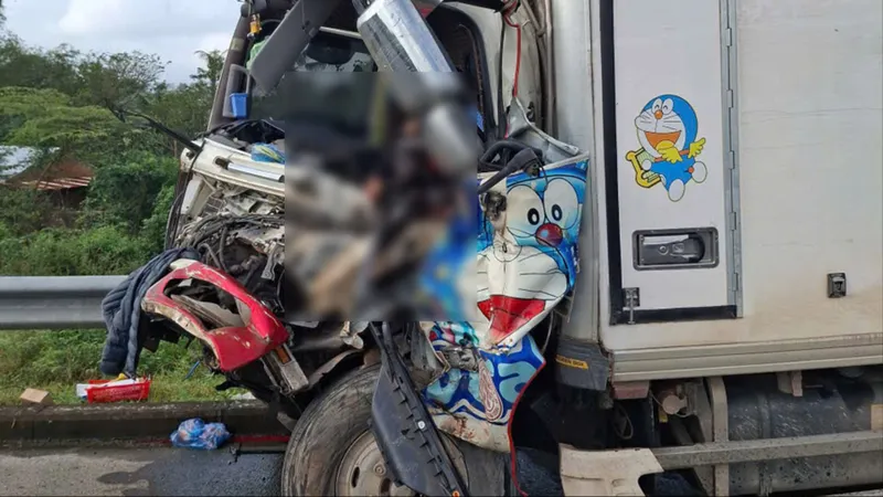 Tai nạn trên tuyến đường cao tốc Đà Nẵng - Quảng Ngãi, một người tử vong