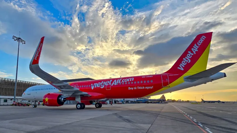 Vietjet đón 22 máy bay mới trong dịp Noel, tiếp tục bứt phá với đội tàu hàng đầu khu vực