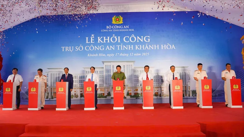 Khởi công xây dựng trụ sở Công an tỉnh Khánh Hòa