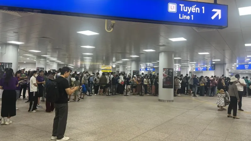 Metro số 1 phục vụ gần 19 triệu lượt khách 
