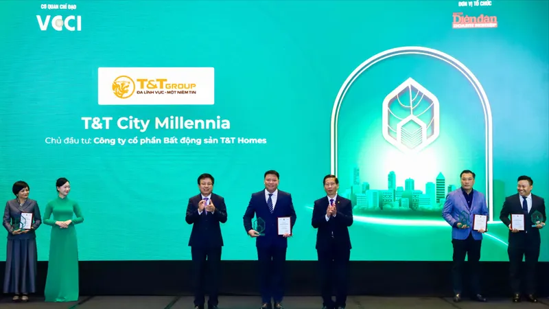 T&T City Millennia ghi dấu cuối năm với danh hiệu Dự án đáng sống 2025 và cú hích từ tiểu khu mới