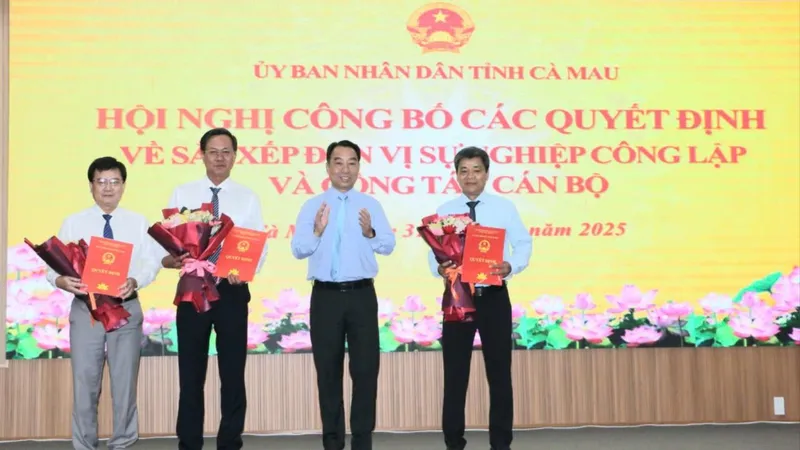Cà Mau: Sắp xếp 6 ban quản lý dự án chuyên ngành cấp tỉnh