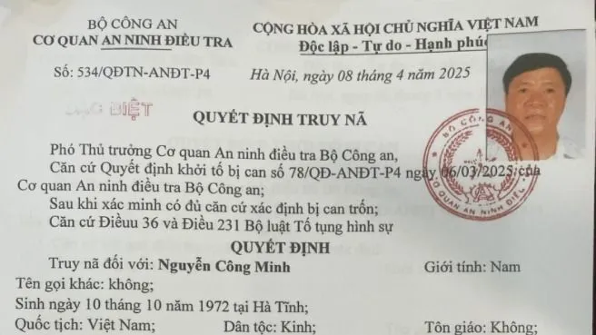 Bộ Công an hoàn tất kết luận điều tra vụ án cây xanh Công Minh