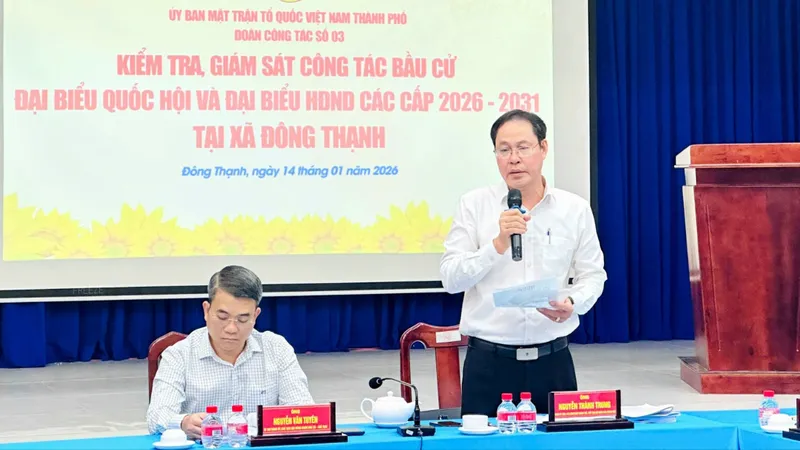 Đảm bảo cơ cấu, thành phần, chất lượng người ứng cử đại biểu HĐND cấp xã