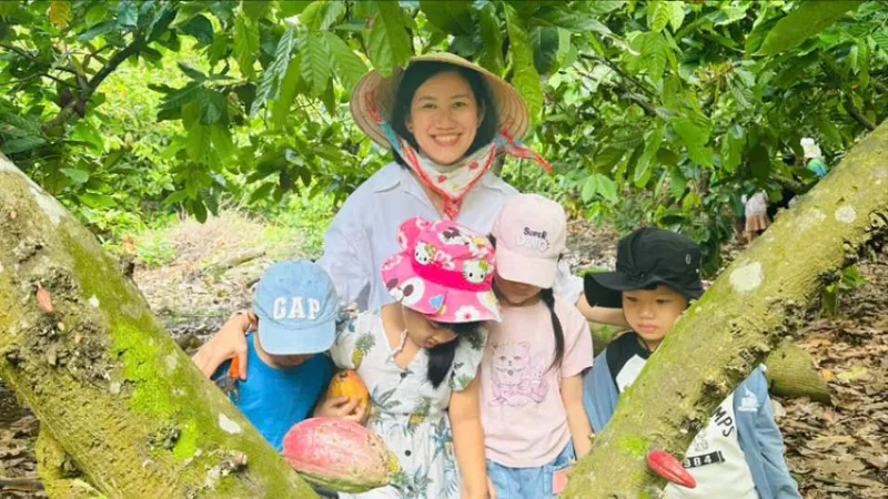 Cùng nông dân nâng tầm ca cao vùng đất đỏ của TPHCM
