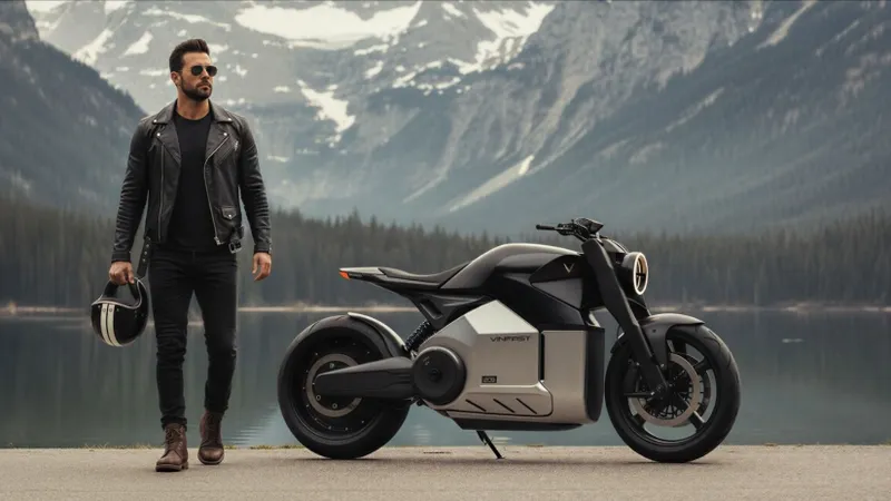 Một trong những mẫu xe điện mà VinFast vừa công bố.